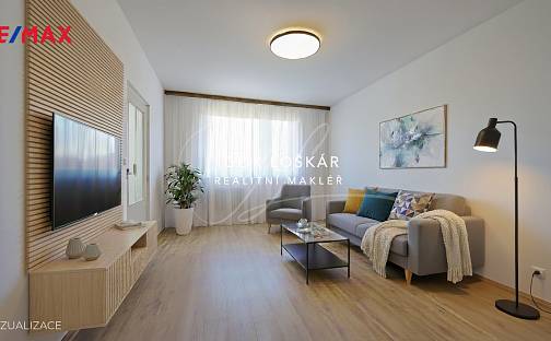 Prodej bytu 2+1 57 m², Za školou, Brno - Komárov