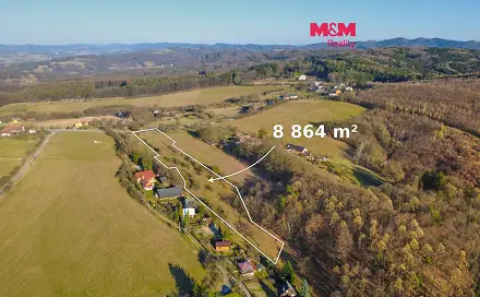 Prodej louky 8 864 m², Zlín - Kudlov