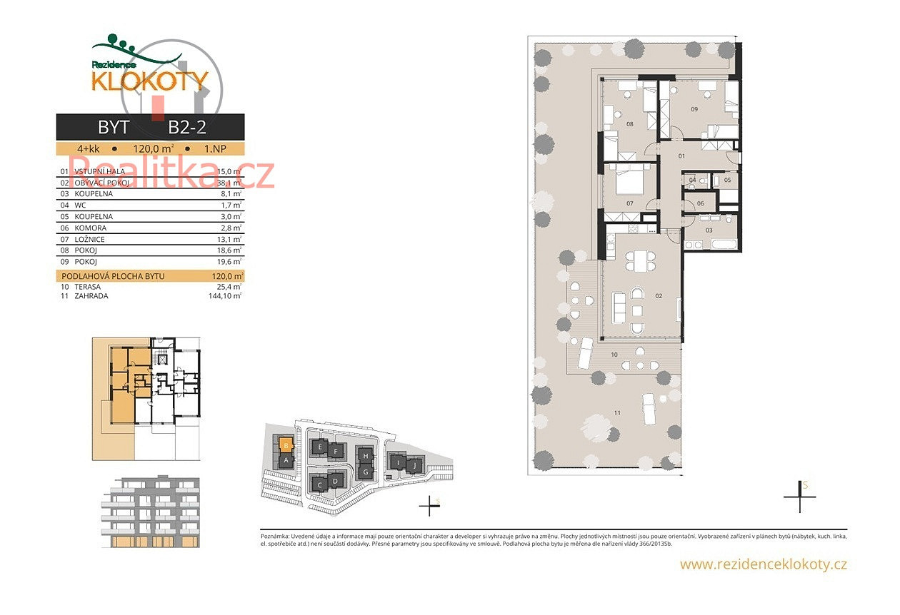 Prodej bytu 4+kk 120 m² – fotografie 4