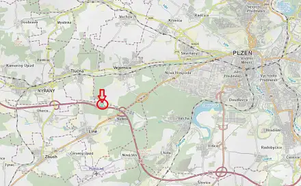 Prodej lesa 425 m², Líně - Nýřany
