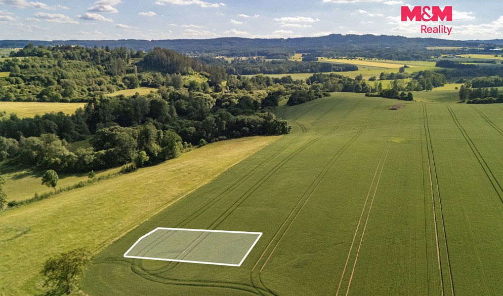 Prodej pole 1 150 m², Rožmitál pod Třemšínem – náhled fotky 2