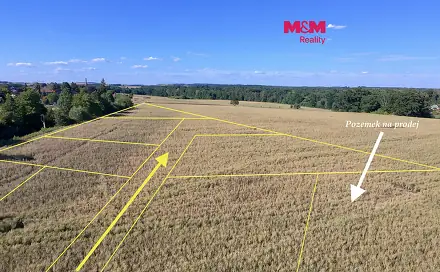 Prodej stavebního pozemku 1 052 m², Čimelice, okres Písek