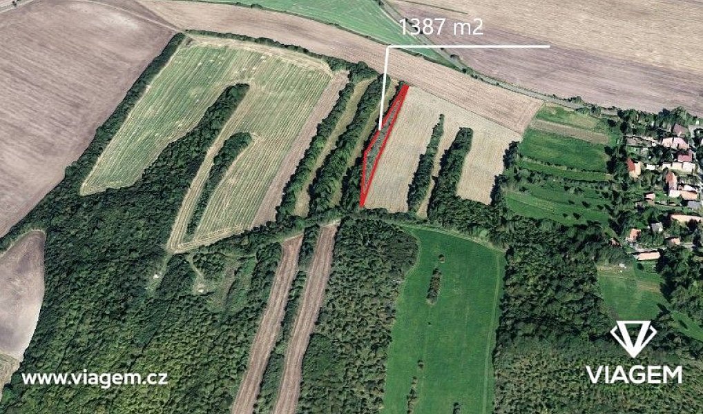 Prodej pole 1 387 m², Libčeves – náhled fotky 3