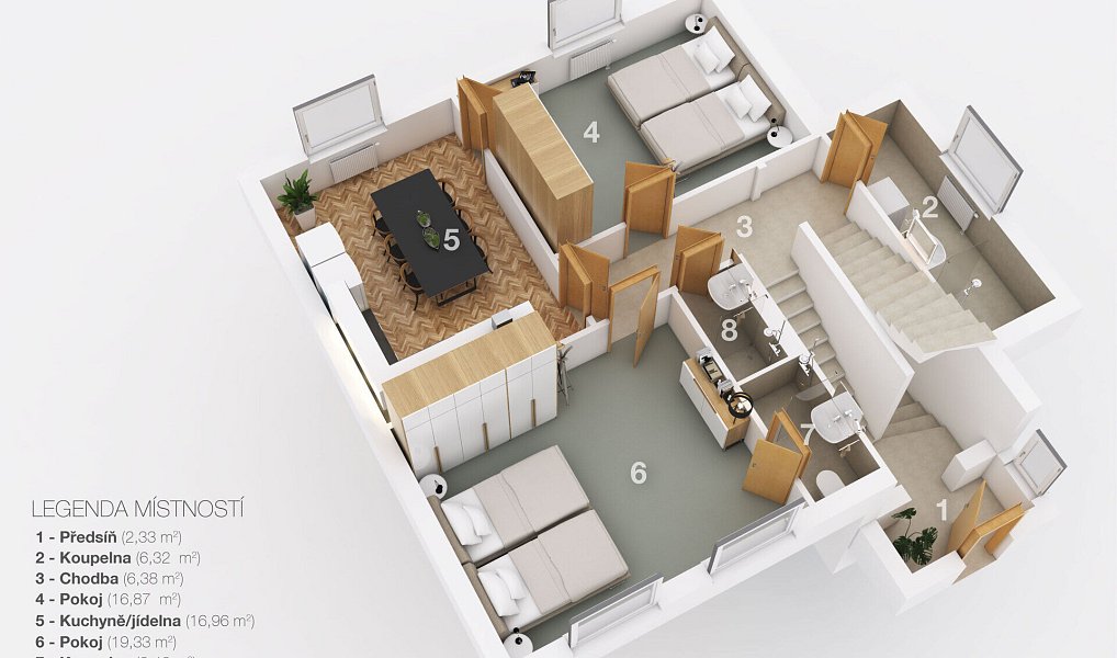 Prodej domu 175 m² s pozemkem 753 m², Kladno – náhled fotky 17