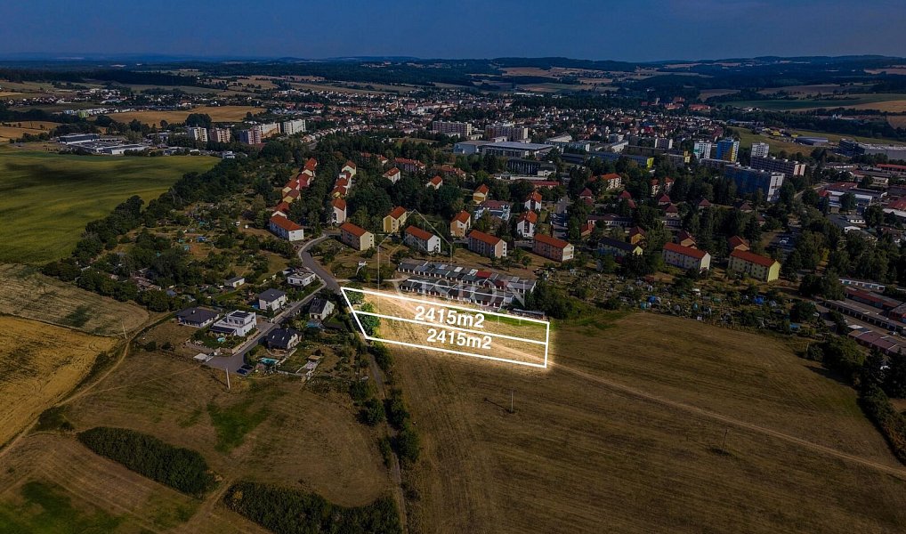Prodej stavebního pozemku 4 832 m², Milevsko – náhled fotky 4