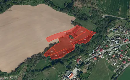 Prodej louky 32 027 m², Dolní Město, okres Havlíčkův Brod