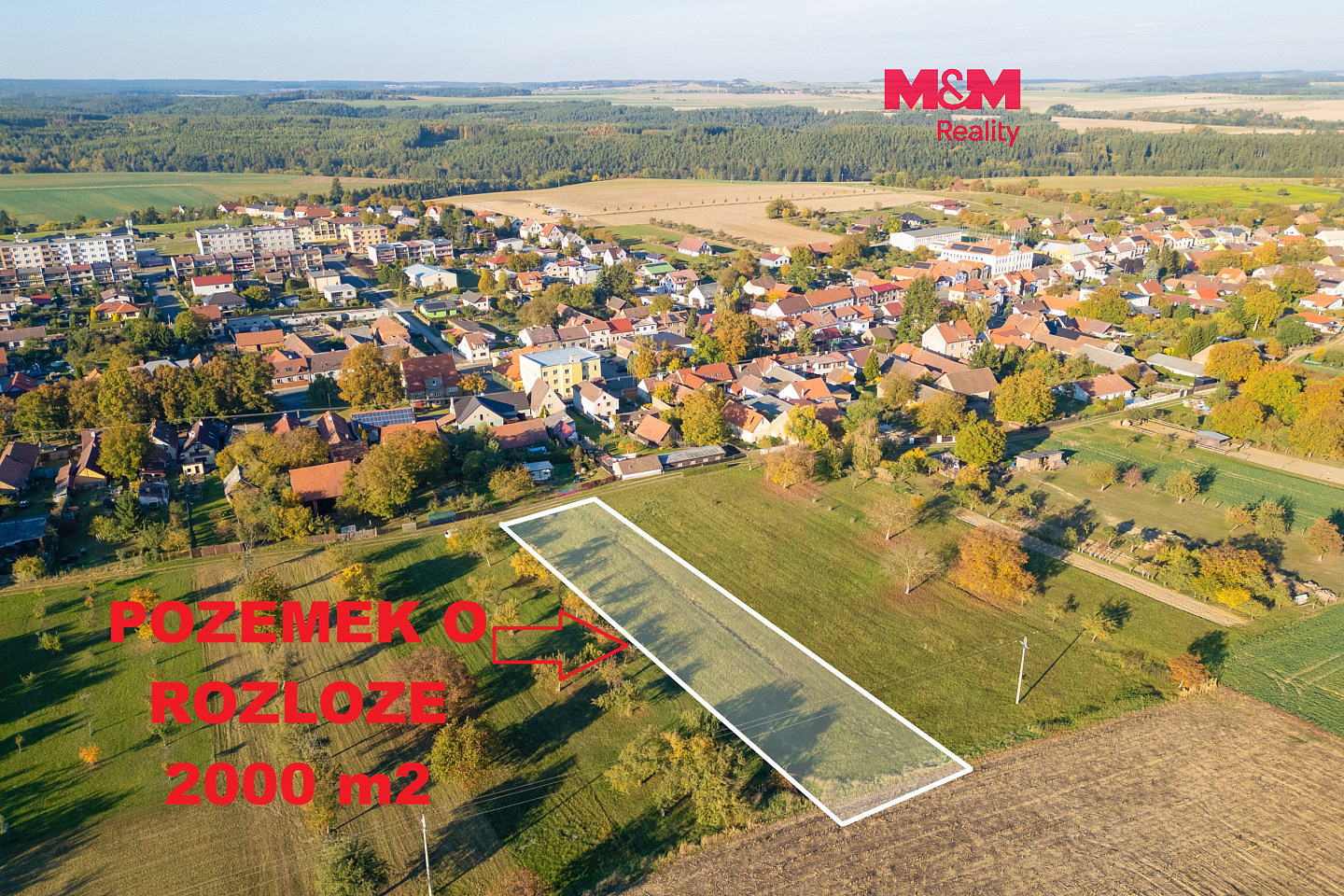 Prodej zahrady 2 000 m²