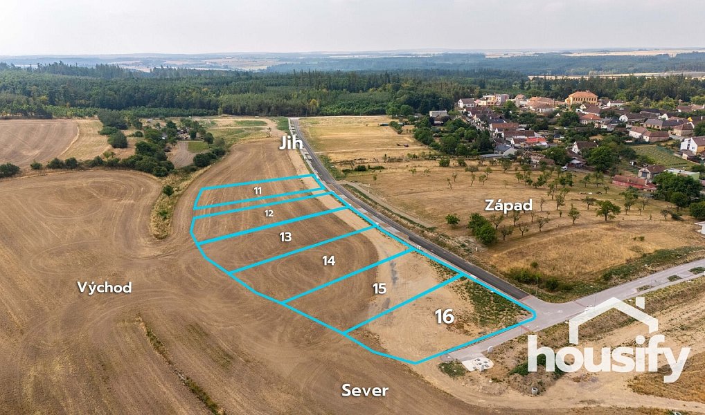 Prodej stavebního pozemku 943 m², Vranovská Ves – náhled fotky 4