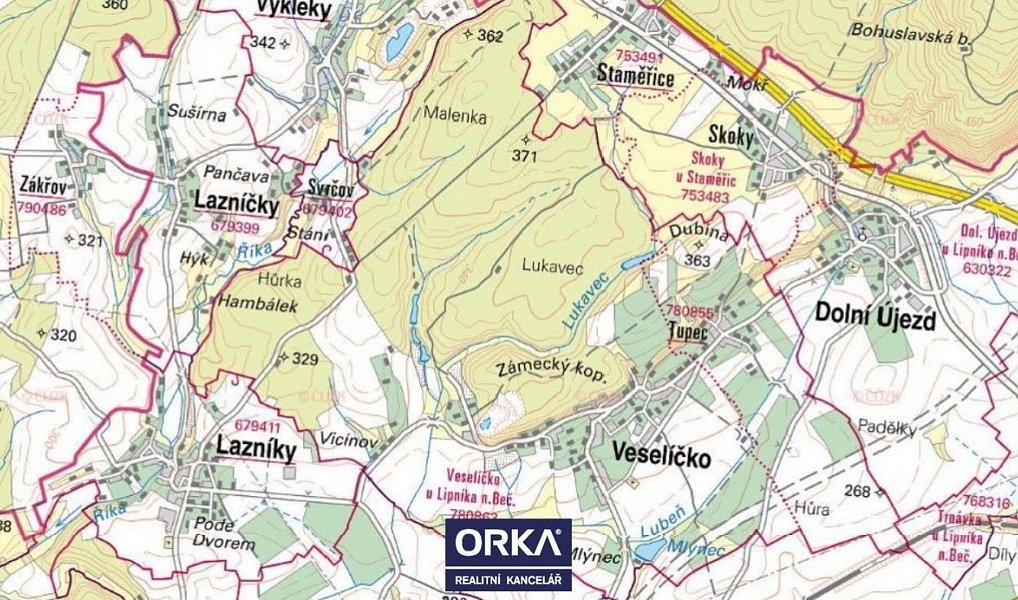 Prodej louky 2 974 m², Veselíčko – náhled fotky 2