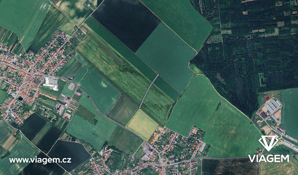 Prodej pole 645 m², Kuchařovice – náhled fotky 3