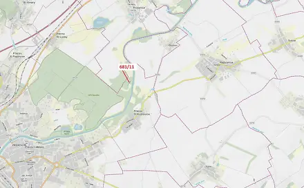 Dražba lesa 1 480 m², Grymov