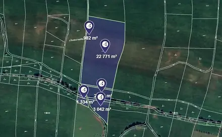 Prodej pole 31 126 m², Čistá u Horek, okres Semily