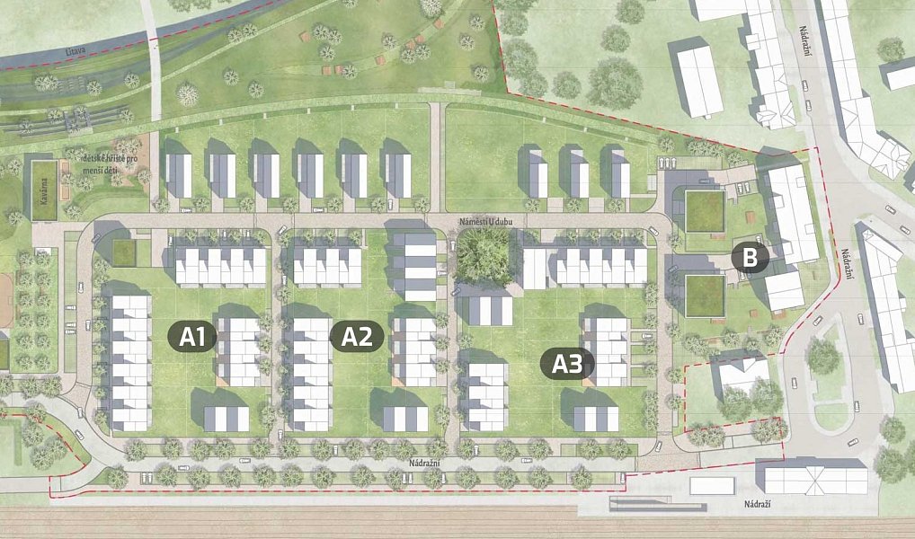 Prodej komerčního pozemku 3 884 m², Bučovice – náhled fotky 2