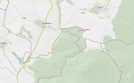 Dražba lesa 1 670 m², Lomy