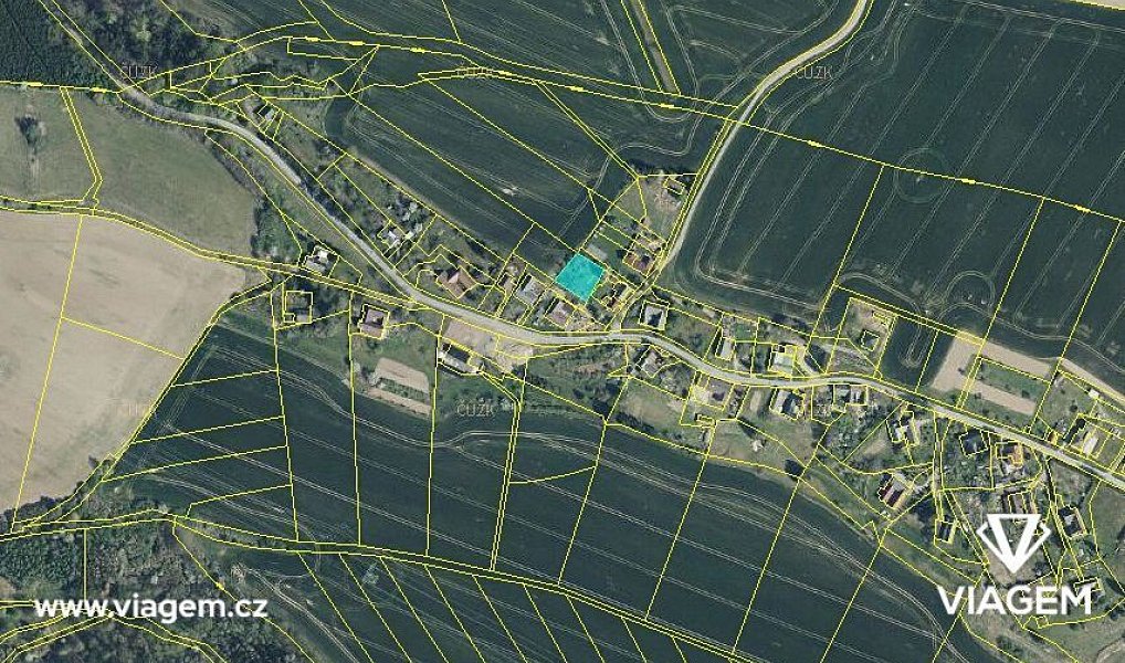 Prodej stavebního pozemku 709 m², Koruna – fotka 1 z 5