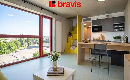 Pronájem bytu 2+kk 51 m², Dornych, Brno - Trnitá