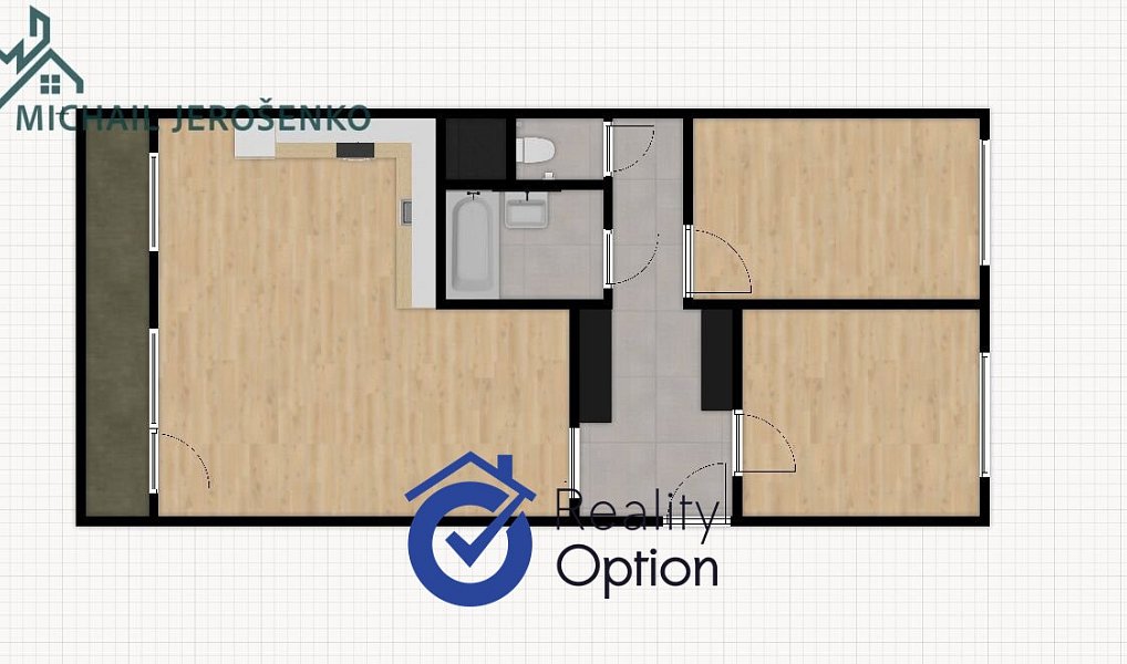 Pronájem bytu 3+kk 67 m², Praha – náhled fotky 9