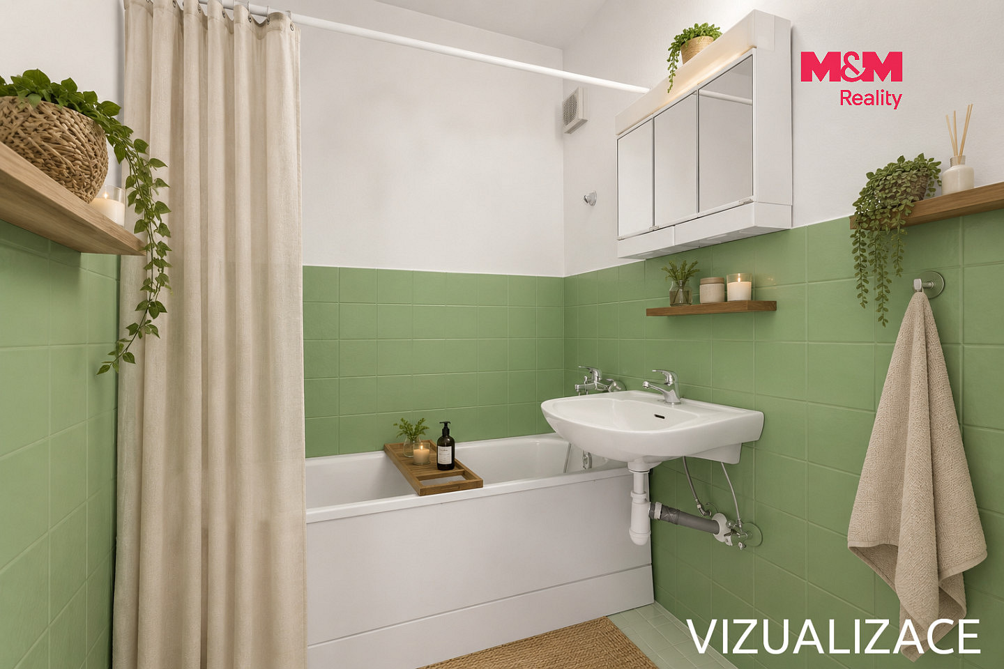 Pronájem bytu 2+1 56 m² – fotografie 3