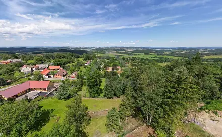 Prodej stavebního pozemku 421 m², Bušanovice - Horní Nakvasovice, okres Prachatice
