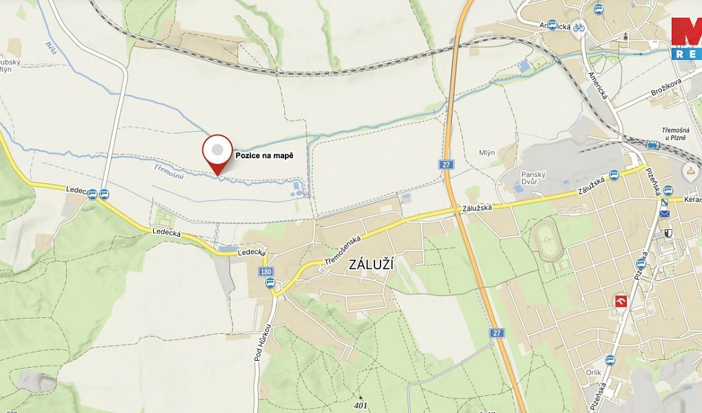 Prodej louky 16 129 m², Třemošná – náhled fotky 5