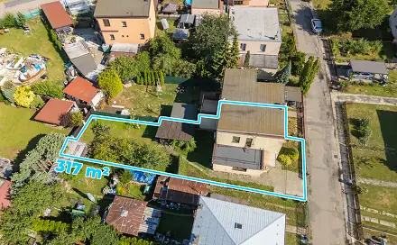 Prodej domu 73 m² s pozemkem 317 m², Letiště, Otrokovice, okres Zlín