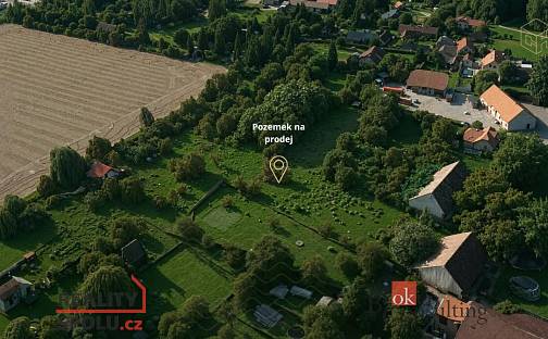 Prodej stavebního pozemku 3 106 m², Ostřešany, okres Pardubice