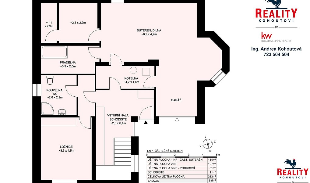 Prodej domu 313 m² s pozemkem 1 106 m², Tábor – náhled fotky 31