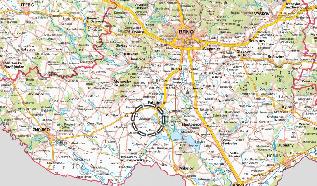 Prodej pole 1 528 m², Vlasatice – náhled fotky 3