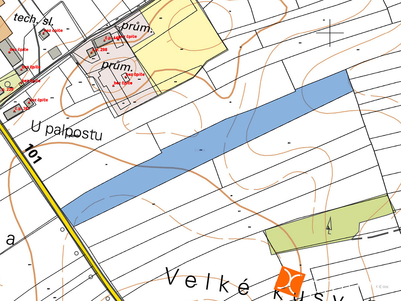 Prodej pole 401 m² — photo 3