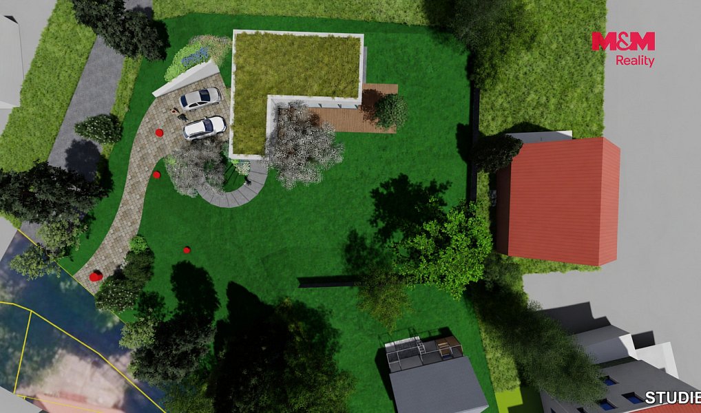 Prodej stavebního pozemku 1 500 m², Bystřice – náhled fotky 5