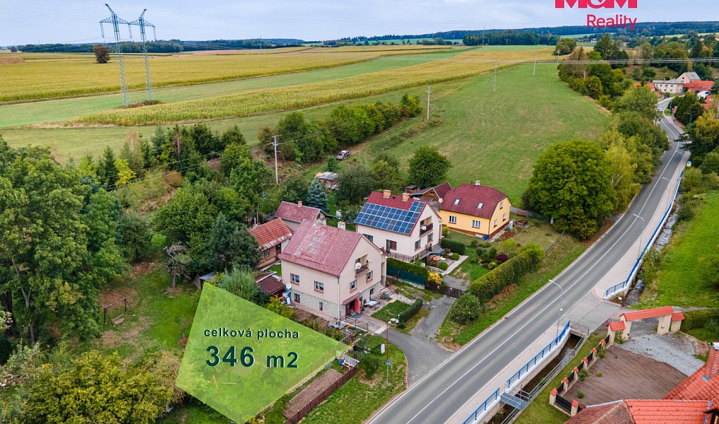 Prodej stavebního pozemku 346 m², Němčice – náhled fotky 2