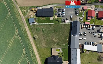 Prodej stavebního pozemku 1 732 m², Rudé armády, Droužkovice, okres Chomutov