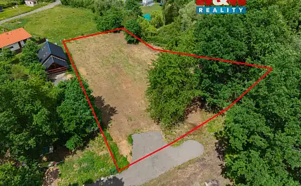 Prodej stavebního pozemku 2 207 m², Okrouhlá - Jesenice, okres Cheb