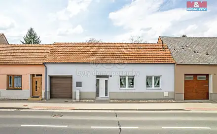 Prodej domu 126 m² s pozemkem 475 m², Hlavní, Neslovice, okres Brno-venkov