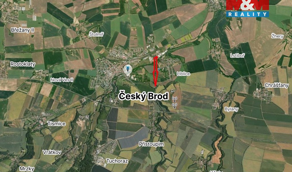 Prodej vodní plochy 6 053 m², Český Brod – náhled fotky 10
