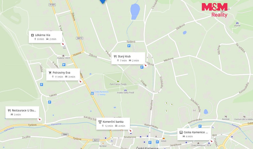 Prodej pozemku s garáží v České Kamenici, Česká Kamenice – náhled fotky 7