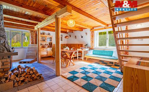 Prodej chaty/chalupy 120 m² s pozemkem 1 179 m², Benešov nad Černou, okres Český Krumlov