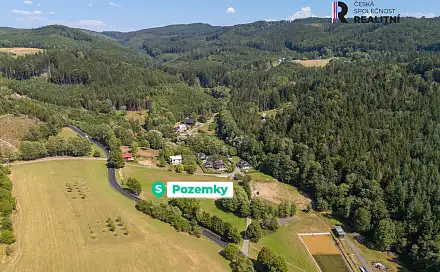 Prodej stavebního pozemku 1 070 m², Držková, okres Zlín