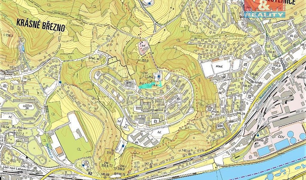 Prodej louky 3 033 m², Ústí nad Labem – náhled fotky 6