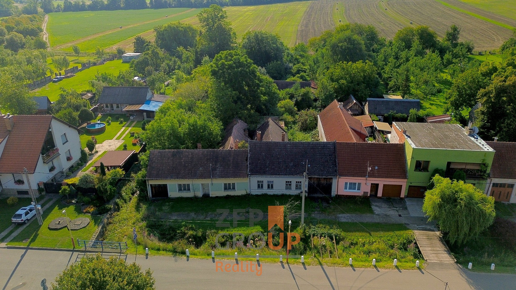 Stavební pozemek se zahradou Malá Vrbka, jižní Morava 1 595 m² – pohled 3
