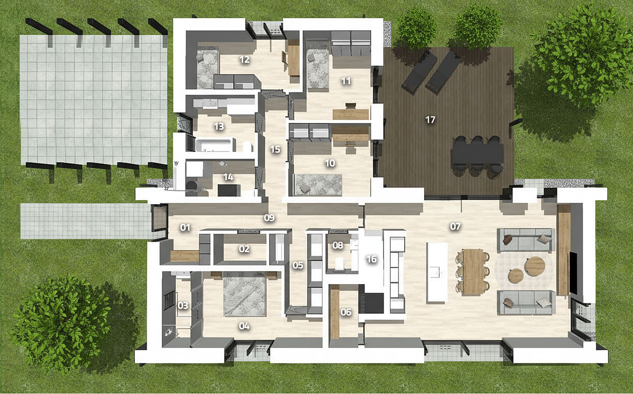 Prodej domu na klíč 166 m² s pozemkem 1 011 m² – fotografie 3