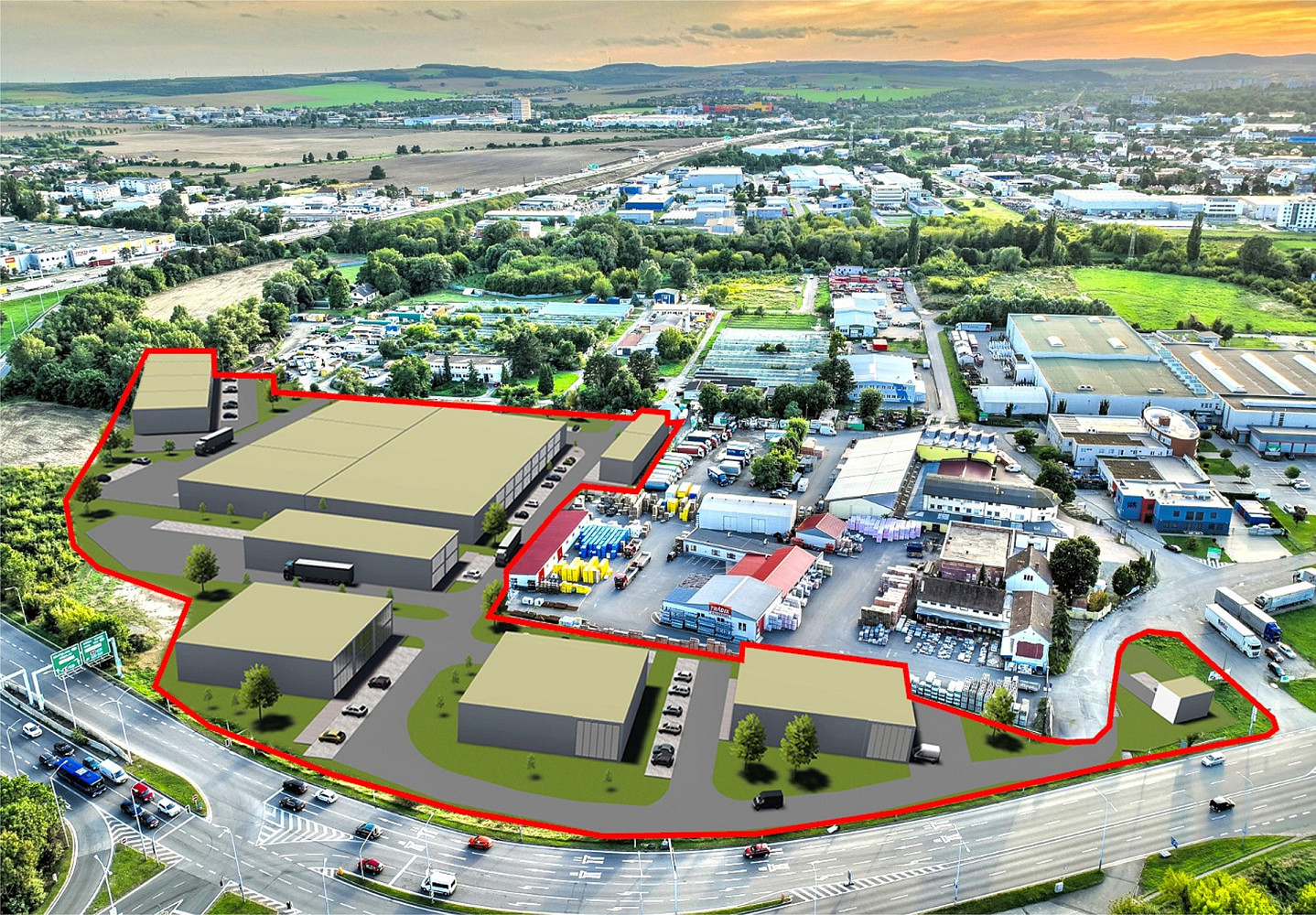 Prodej výrobních prostor 5 000 m²
