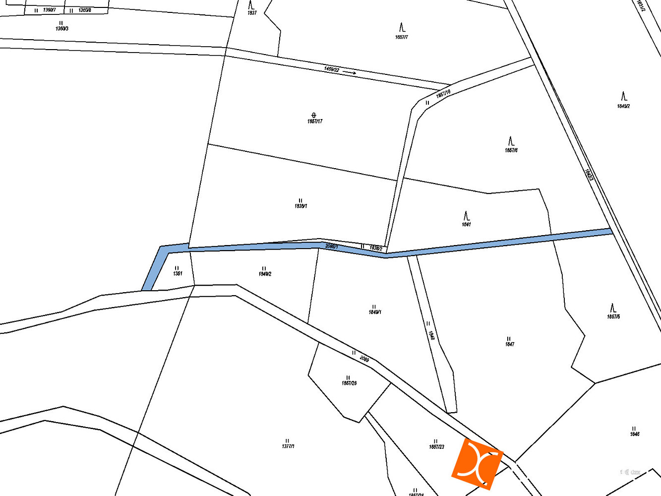 Prodej pole 288 m² – fotografie 2