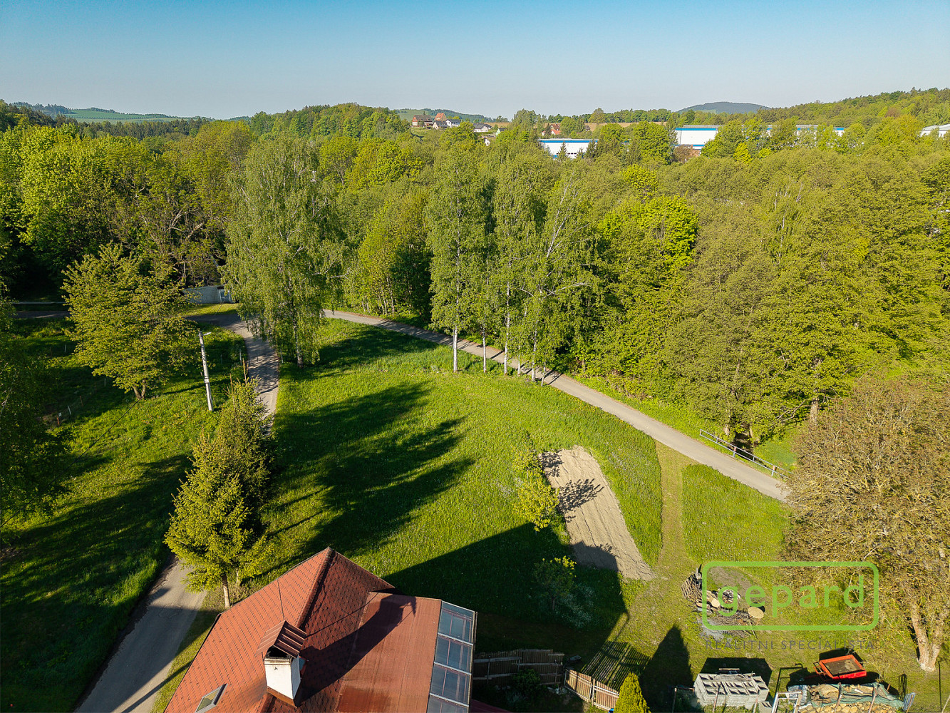 Prodej stavebního pozemku 1 373 m² – pohled 6