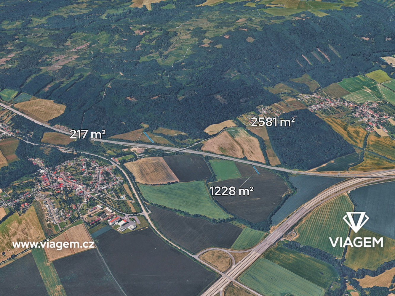 Prodej pole 580 m²