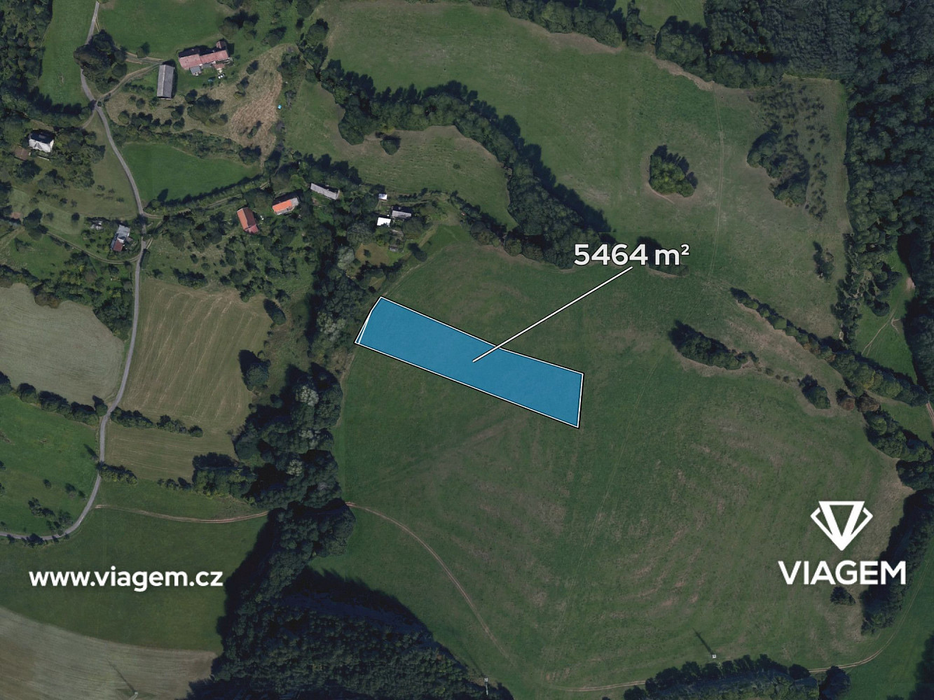 Prodej pole 546 m² – fotografie 2