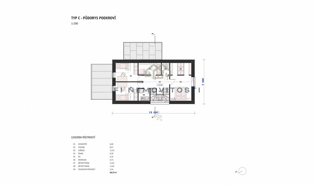 Prodej domu 135 m² s pozemkem 783 m², Dolní Roveň – náhled fotky 11