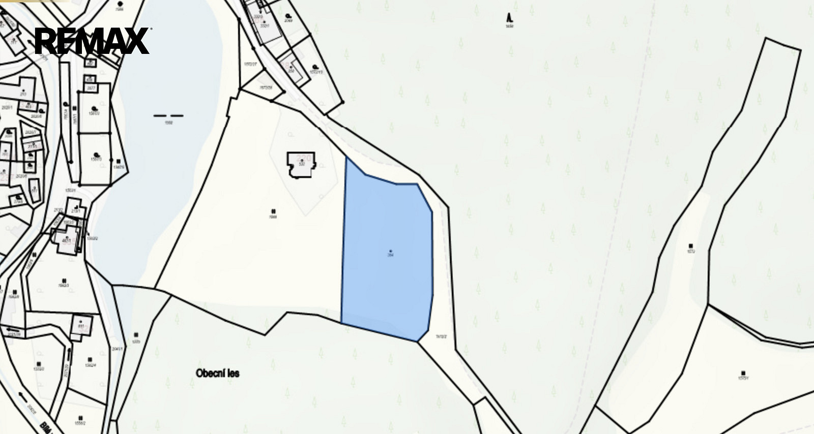 Prodej stavebního pozemku 3 780 m² – fotografie 2