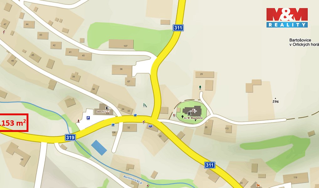 Prodej louky 1 153 m², Bartošovice v Orlických horách – náhled fotky 6