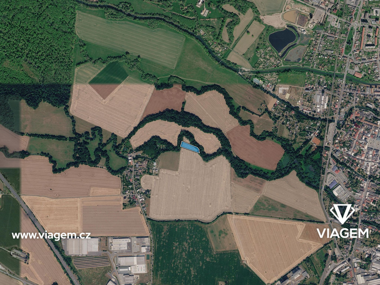 Prodej pole 453 m² – pohled 3